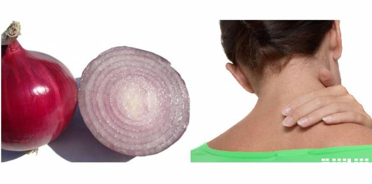 تعرف على ما يحدث بجسمك عند وضع بصلة حمراء حول العنق!