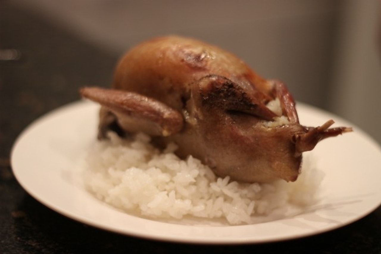 طريقة تحضير الحمام المحشي