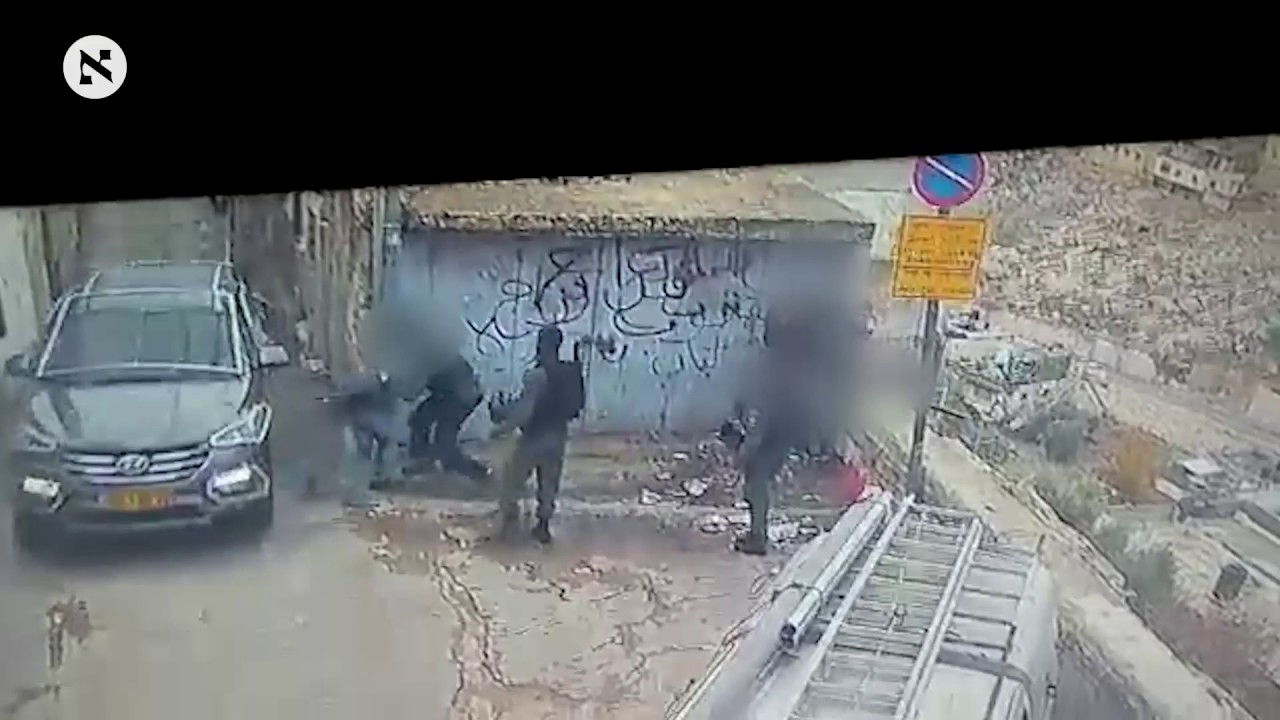 فيديو يوثق اعتداء حراس للمستوطنين على مجموعة فتية بسلوان