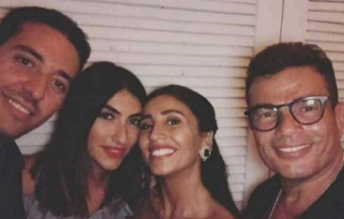 وثيقة زواج عرفي بين عمرو دياب ودينا الشربيني!