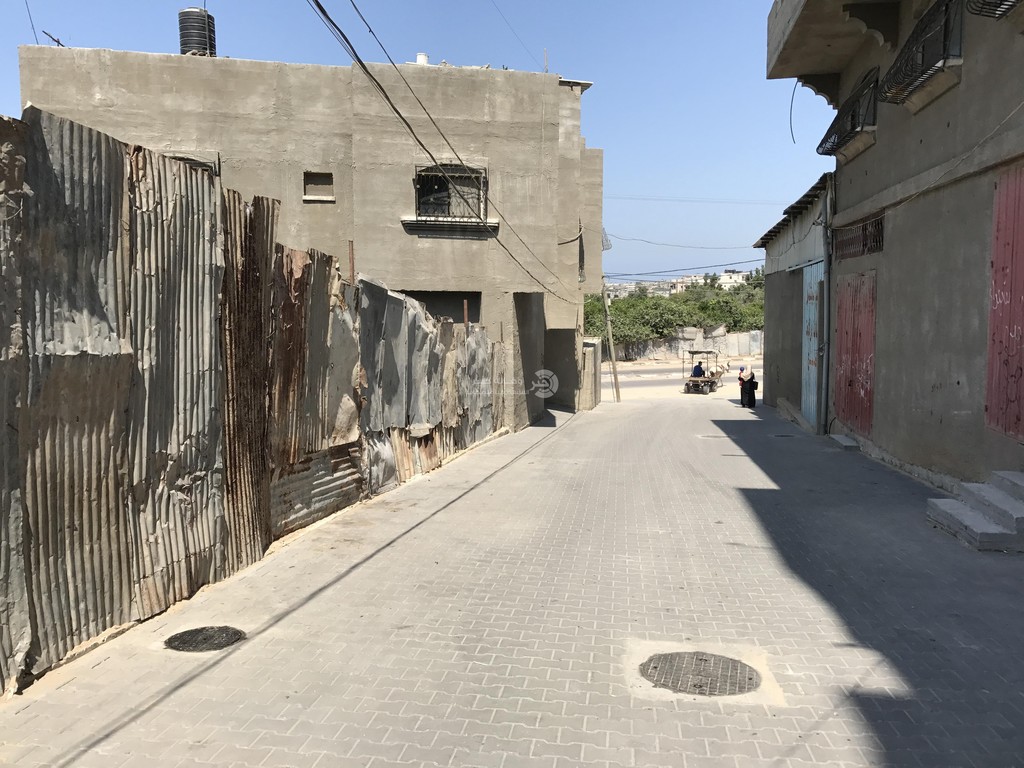 بالصور: اختتام أعمال 4 مشاريع حيوية في جباليا النزلة
