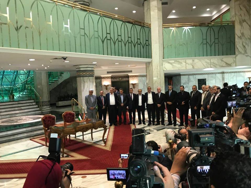 بالصور: بدء الاستعداد لعقد مؤتمر إنهاء الانقسام من القاهرة