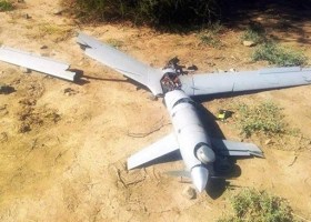 وسائل إعلام الاحتلال تنشر فيديو لإسقاط طائرة الاستطلاع التابعة لكتائب القسام