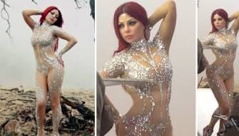 بالفيديو :رقص جريء ومثير للفنانة هيفا وهبه بنيويورك!