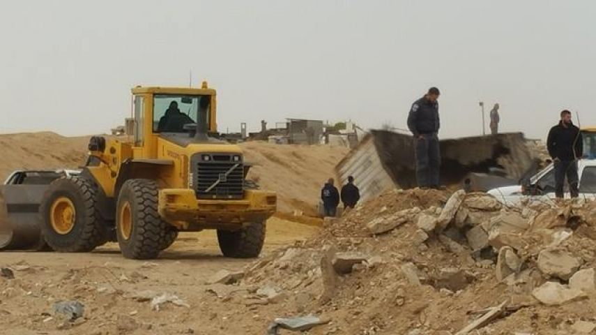 بالصور: هدم قرية العراقيب للمرة الـ109 ومنازل بقرى في النقب المحتل
