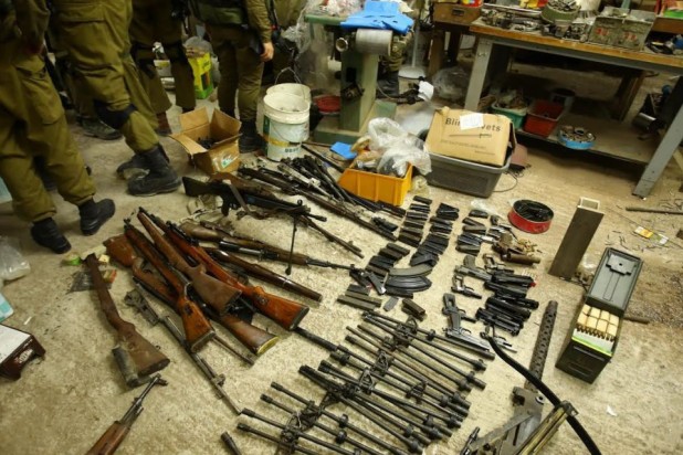القضاء على ظاهرة إنتاج الأسلحة في الضفة