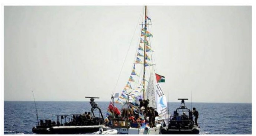 الاحتلال يسيطر بالكامل على سفينة زيتونة وينقلها  إلى ميناء إسدود الإسرائيلي