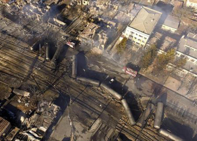 ارتقاع حصيلة قتلى انفجار القطار فى بلغاريا إلى 8 أشخاص