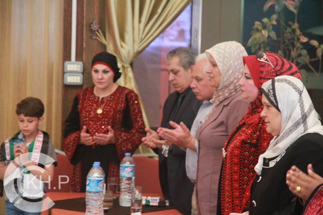 بالصور : بحضور وزيرة شئون المرأة المكتب الحركي الطبي يعقد أمسية بذكرى النكبة الـ67