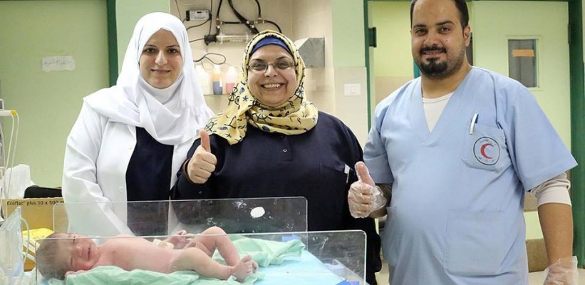 ولد في أول دقيقة في عام 2016.. أول مولود في قطاع غزة