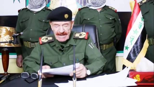 "عزة الدوري" يدعو الشعوب العربية للانتفاضة نصرة لفلسطين
