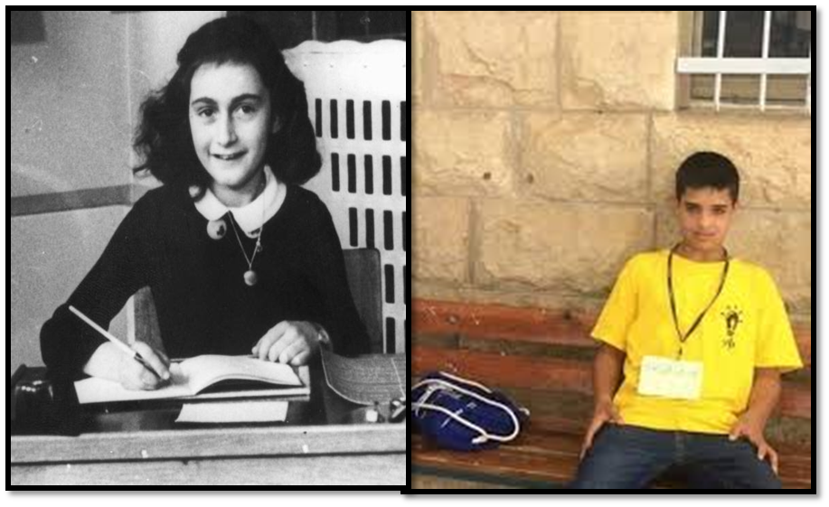 بين آنّا فرانك و أحمد مناصرة ...من يتذكر ؟