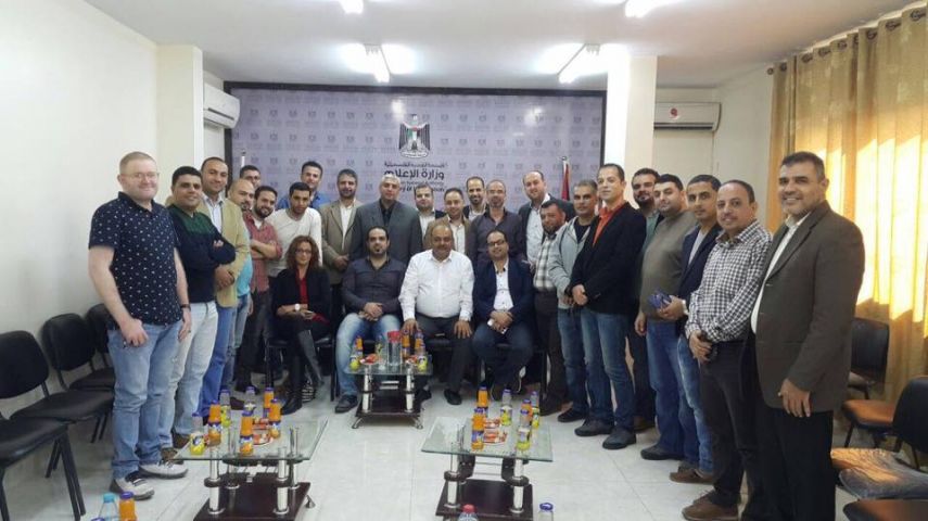بالأسماء.. وفد غزة المشارك في ندوة القاهرة يلتقي وزارة الإعلام
