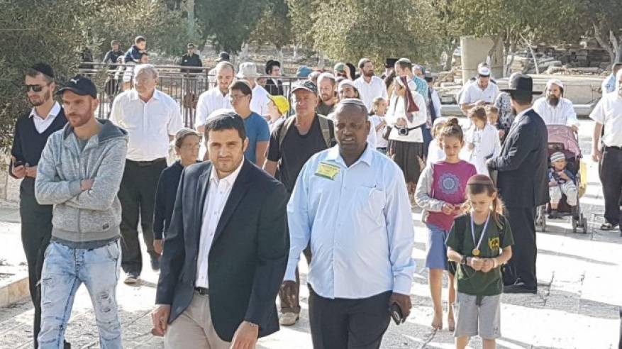 مئات المستوطنين يواصلون اقتحامهم المستفز لباحات المسجد الأقصى