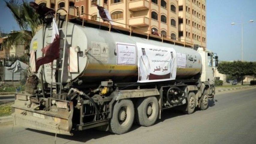 البدء بضخ الدفعة الأولى من وقود المنحة القطرية للمستشفيات بغزة