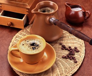 طريقة تحضير القهوة التركية