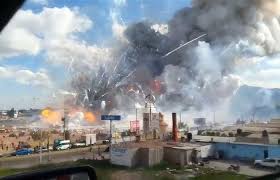 الرئيس يعزي المكسيك بضحايا انفجار سوق الألعاب النارية