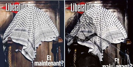 فرنسا توافق على سحب كوفية ابو عمار وصورة البرغوثي من مزاد خيري بناء على طلب اسرائيل