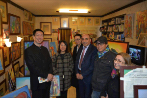 وفد صيني يختتم زيارة لفلسطين