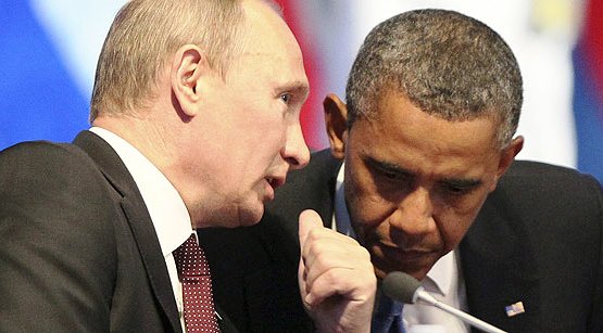 بوتين يبلغ أوباما رغبته بحوار يقوم على المساواة والاحترام