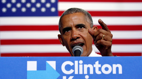 أوباما يطلق حملة لدعم هيلاري كلينتون الأسبوع المقبل