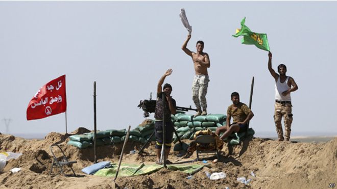 القوات العراقية تشن عملية واسعة النطاق لاسترداد هيت بالانبار