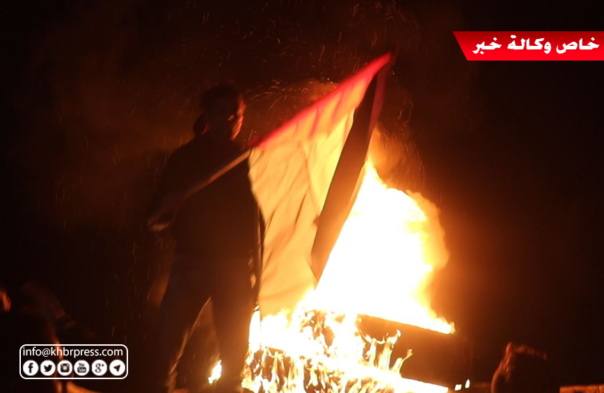 بالفيديو والصور: عدسة وكالة خبر ترصد فعاليات الإرباك الليلي شرق قطاع غزّة