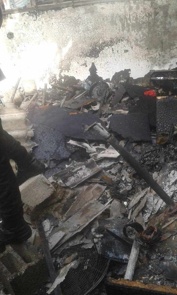 مصرع طفلتين وإصابة ثالثة إثر حريقٍ اندلع بمنزلهم في رفح