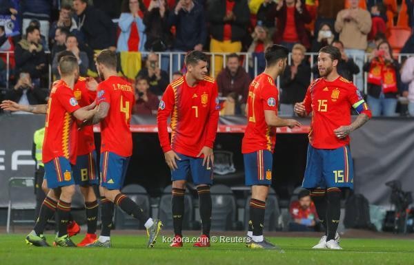 إسبانيا تطلق حملتها الأوروبية بالفوز على النرويج