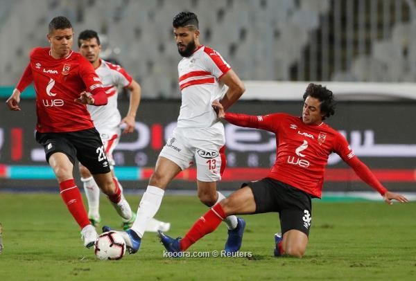 بالصور: الأهلي والزمالك يفترقان على التعادل في قمة الأمطار