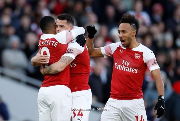 ارسنال يقهر مانشستر بنايتد بهدفين نظيفين