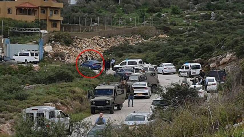 مواجهات عنيفة في بلدة بروقين غرب سلفيت عقب العملية