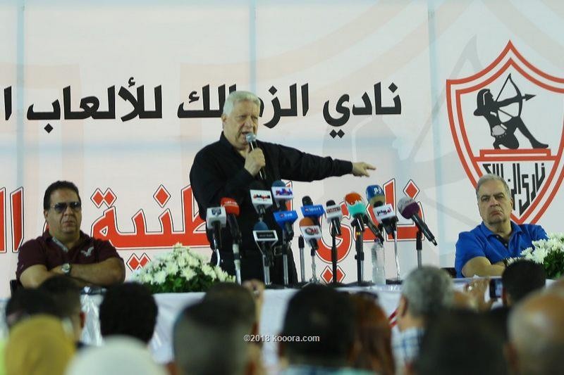 مرتضى يقدم وعدا لجماهير الزمالك