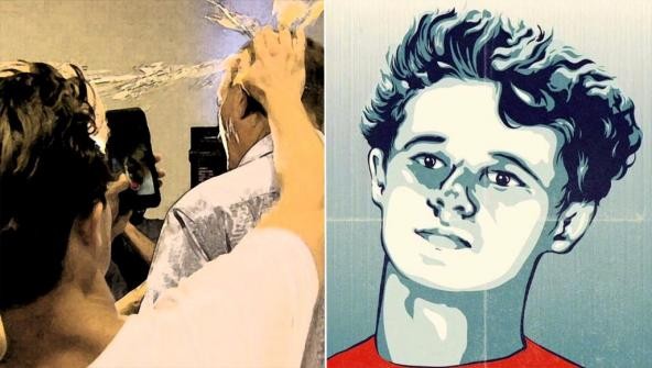 شاهدوا : فيديو جديد لـ"فتى البيضة البطل" وآلاف "الدولارات" تتدفق عليه