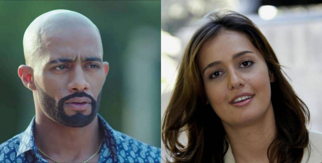 صورة: حلا شيحة تتبادل النظرات مع محمد رمضان بكواليس مُسلسل "زلزال"!