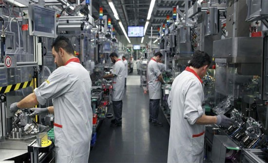 الإحصاء: ارتفاع الرقم القياسي لكميات الإنتاج الصناعي بنسبة 2.89% خلال فبراير
