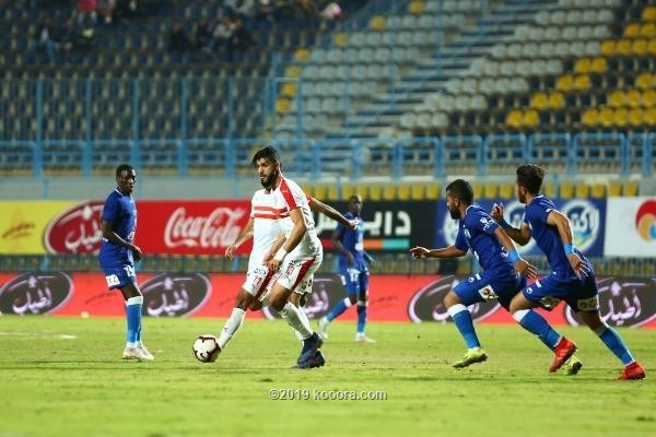 الزمالك يستعيد نغمة الانتصارات أمام سموحة ويسترد صدارة الدوري