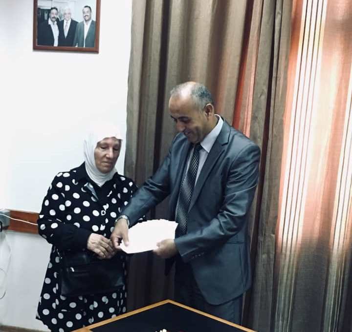 جنين: مكرمة رئاسية للحالات الإنسانية في المحافظة