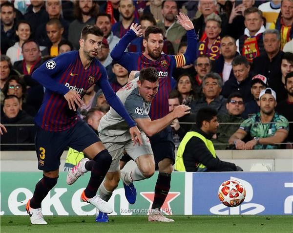 ميسي يقسو على ليفربول ويضع قدم برشلونة بنهائي دوري الأبطال