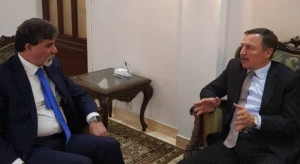 سفير فلسطين لدى سوريا يلتقي نظيره الروسي بدمشق