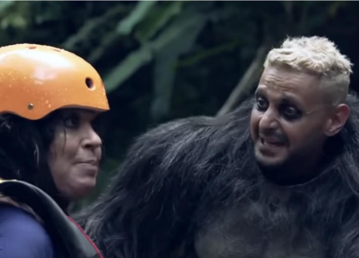 شاهدك هكذا عقب رامز جلال على حلقة فيفي عبده في "رامز في الشلال"