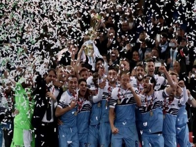 لاتسيو يحرز لقب كأس إيطاليا على حساب آتالانتا