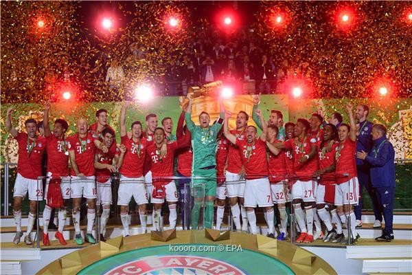 بايرنميونخ يتوج بكاس المانيا