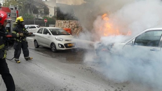 إصابات خطيرة إثر انفجار سيارة في حيفا