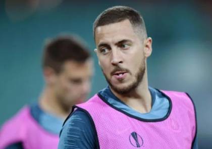 ريال مدريد سيقدم هازارد يوم الاثنين المقبل