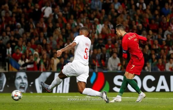 الصور: هاتريك رونالدو يحمل البرتغال إلى نهائي دوري الأمم الأوروبية