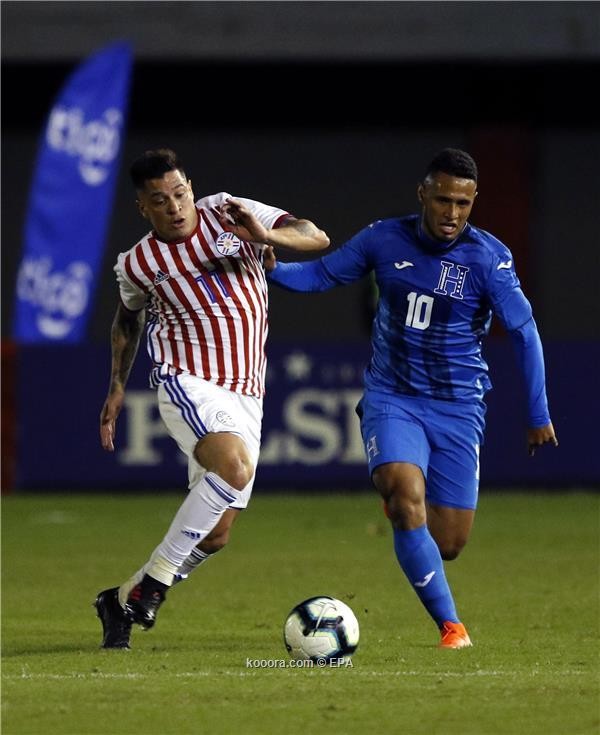 بالصور.. باراجواي تتعادل وديًا مع هندوراس