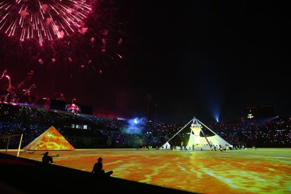 حفل افتتاح مبهر لبطولة كأس أمم أفريقيا