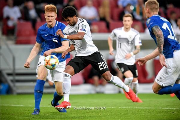 بالصور : المانيا تمزق شباك استونيا بثمانية