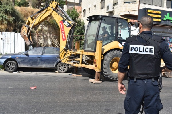 إتلاف 127 مركبة غير قانونية خلال نشاط مروري في ضواحي القدس